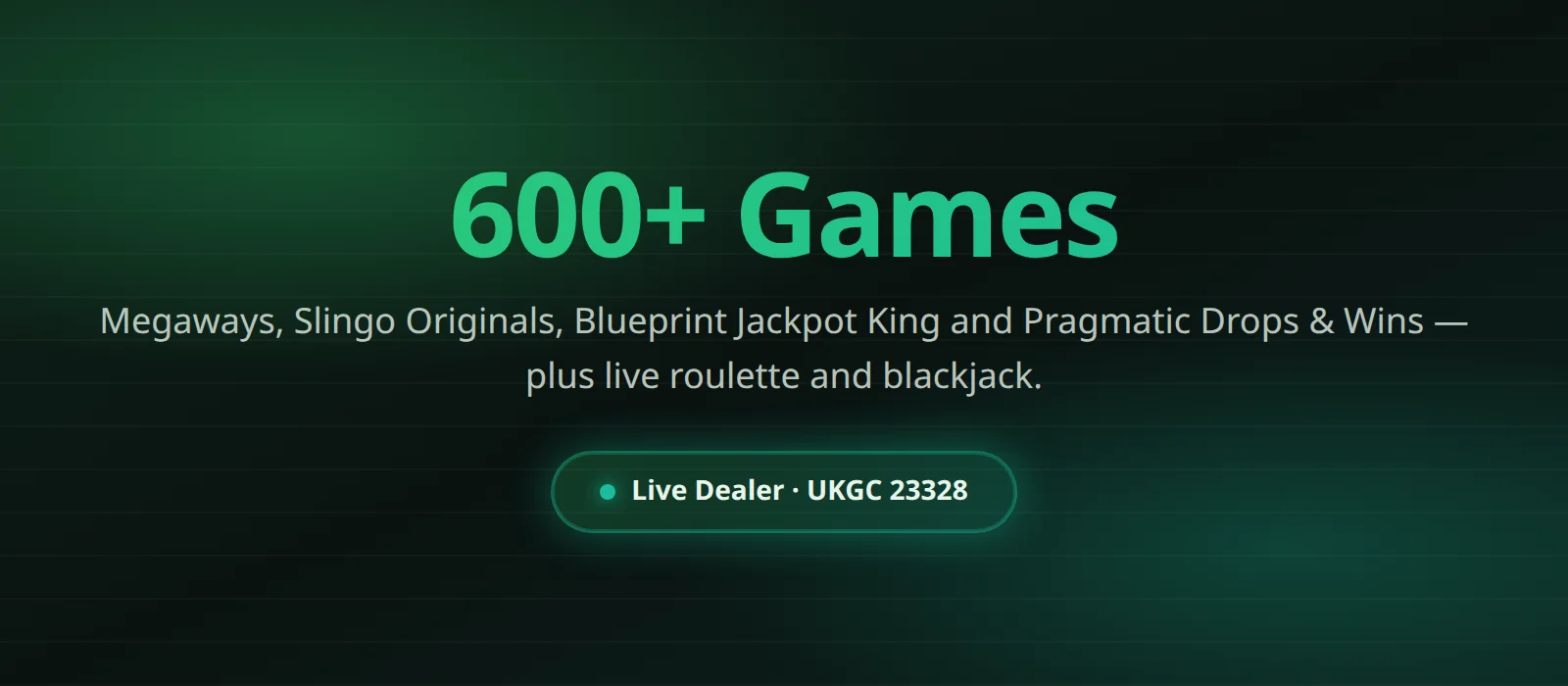 Ivy Casino games: slots, Megaways, Slingo, live casino, Jackpot King and Drops and Wins